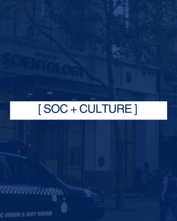 Riot Squad Called to Sydney’s Scientology ‘Speedrun’